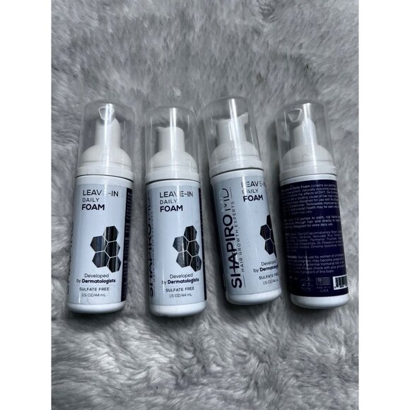 Sharpio MD hair growth experts leave in daily foam lot of 4 - Picture 2 of 4